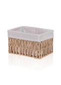 The Mia Cesta Hasır Organizer Sepet Naturel 26x18x16 cm - 1