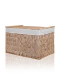 The Mia Cesta Hasır Organizer Sepet Naturel 62x42x42 cm - 2
