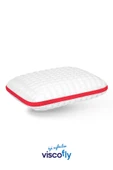 Viscofly Visco Collagen Ortopedik Yastık - 53 cm x 39 cm x 13 cm - Neon Pembe thumbnail 1