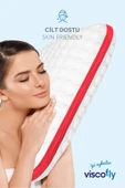 Viscofly Visco Collagen Ortopedik Yastık - 53 cm x 39 cm x 13 cm - Neon Pembe thumbnail 4