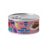 Supreme Cat Jöle İçerisinde Ton Balıklı ve Karidesli Yetişkin Kedi Konservesi 85 Gr - 1
