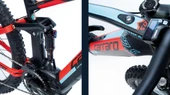 Carraro Kıfuka Plus E-FS 27,5 440H Mat Siyah Kırmızı Mavi Elektrikli Dağ Bisikleti thumbnail 5