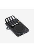 Linktech WF27 Mini Led Ekranlı Çoklu Kablolu 10000 mAh Wireless Şarjlı Powerbank - 1