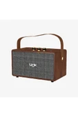 Linktech M402 Retro Taşınabilir Mikrofonlu Bluetooth Radyo Hoparlör - 1