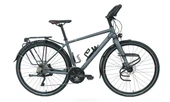 Carraro CR-T World 510H 28'' 30V Özel Seri Bisiklet Mat Antrasit-Kırmızı - 1