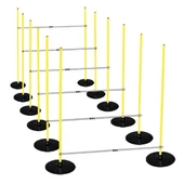 Scucs Slalom Setı Kauçuk Tabanlı 12'li Set - 1