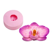 Silikon Kalıp Büyük Orkide Mum Kalıbı thumbnail 1
