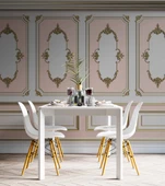 3D Pembe Panel Duvar Kağıdı Baskı thumbnail 5