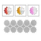 Epoksi Silikon Kalıp Dişli Motifli Magnet Kalıbı 8 CM 10 Lu thumbnail 1