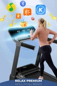Relax Premium 14 Km Hız Bluetoothlu Katlanabilir Yürüme Ve Koşu Bandı 2.5 Hp Motor - 4
