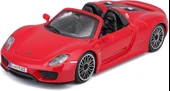 Burago Porsche 918 Spyder Model Araba 1/24 Ölçekli Model Kırmızı - 1