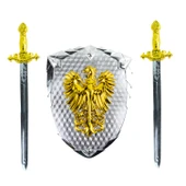 Oyuncak Kılıc Kalkan 2 Kılıc 1 Kalkan Kahraman Set - 1