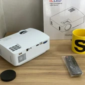 3000 ANSİLÜMEN HDMLI WİFİLİ LED PROJEKSİYON CİHAZI - 2