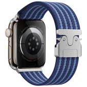 Apple Watch 42mm Zore KRD-133 Naylon Kumaş Hasır Örgülü Kordon - 5