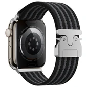 Apple Watch 42mm Zore KRD-133 Naylon Kumaş Hasır Örgülü Kordon - 4