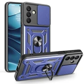 Galaxy A26 Kılıf Magnetik Standlı Kamera Korumalı Zore Sürgülü Vega Kapak - 1