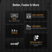 Asus Tuf Gaming B850M-PLUS Wi-Fi AMD AM5 DDR5 Micro ATX Anakart - 5