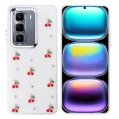 İnfinix Hot 50 Pro Plus 4G Kılıf Airbag Tasarımlı Simli Şeffaf Zore Kutup Kapak - 4