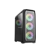 ZALMAN N5MF 600W 4X120MM RGB FAN USB 3.0 ATX SİYAH KASA - 1