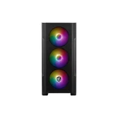 MSI MAG FORGE M100A AKRİLİK YAN PANEL 3X120MM 1X120MM ARGB FAN PSU YOK MATX GAMING KASA - 1