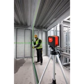 KOBB KBL92GTP 30M Profesyonel Yatay ve Dikey Otomatik Hizalamalı Yeşil Çapraz Çizgi Lazer,Noktalı Şakül Lazer Distomat thumbnail 5