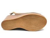 Venüs Torik Hakiki Deri Comfort Ortopedik Dolgu Taban Kadın Sandalet thumbnail 8