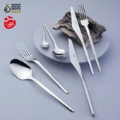 5100 Quartz 84 Parça 12 Kişilik Çatal Kaşık Bıçak Seti - 1
