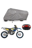 Husaberg FE 501 Çantalı  Bağlantı Tokalı  Uyumlu SolarBlock Prime Motosiklet Brandası Örtüsü thumbnail 2