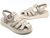 Venüs Yavanna Hakiki Deri Comfort Ortopedik Kadın Sandalet thumbnail 11