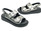 Venüs Vini Hakiki Deri Comfort Ortopedik Kadın Sandalet - 5