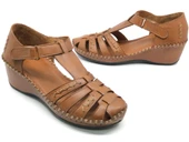 Venüs Miqula Hakiki Deri Comfort Ortopedik Kadın Sandalet thumbnail 2