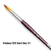 Pebeo Seri 123 Sentetik Suluboya Fırçası-No: 11 - 1