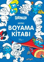 Şirinler - Eğitici Boyama Kitabı - Peyo - Pogo Yayınları - 1