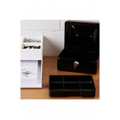 MÜHLEN Cash Box CB150 Mini Boy Taşınabilir Para Kutusu (Siyah Renk) Çıkartılabilir Para Rafları - 8