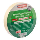 Bigpoint Maskeleme Bandı 19mm x 40m - 6'lı Kutu - 3