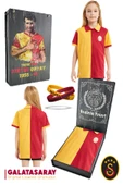 Galatasaray Orijinal Lisanslı Match Day Polo Çocuk T-shirt + Bileklik Set Hediyelik Ahşap Kutulu thumbnail 1