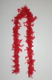 Kırmızı Renk Otriş Tüy - 3