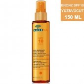 Nuxe Sun Huile SPF10 Bronzlaştırıcı Yüz Ve Vücut Yağı 150ml - 1