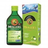 Möllers Elma Aromalı Balık Yağı Şurubu 250 ml - 1