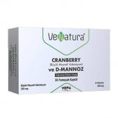 VeNatura Cranberry ve D-Mannoz 30 Kapsül - 1
