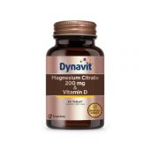 Dynavit Magnesium Citrate 200mg & Vitamin D 60 Tablet - 1