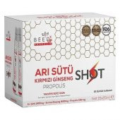 Bee o Up Arı Sütü Kırmızı Ginseng Propolis 15x25 ml Shot - 1