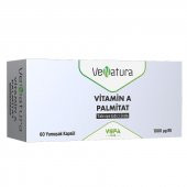 VeNatura Vitamin A Palmitat Takviye Edici Gıda 60 Yumuşak Kapsül - 1