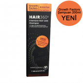 Hair 360 Growth Factors Booster İntensive Hair Loss Shampoo 200 ml - 1