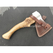 El İşçiliği Küçük Boy Dövme Balta CK75 Dövme Çelik - 1