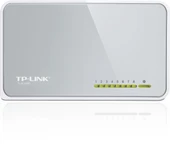 TP-LINK TL-SF1008D 8 PORT 10/100 PLASTİK KASA SWITCH - 1