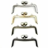 Büyük Taşlı Topuzlu Askılı Cüzdan Klipsi 20 Cm ( 1 Adet ) - 1