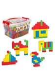 HAPPENS Tiktak Bloklar 500 Parça Eğitici Ve Çıt Çıt Oyuncak Eğitici Tik Tak Bloklar Lego Tiktak - 1