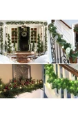 OYUNCAK STORE Garland Çam Ağaçı Dalı Süsü - Yeni Yıl Süsü 5 Metre - 4
