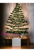 HAPPYLAND Yılbaşı Dekoratif Peri Led Garland Çam Ağaçı Dalı Sarmaltel Işıklı Yeni Yıl 5 M Günışığı Ledli - 5